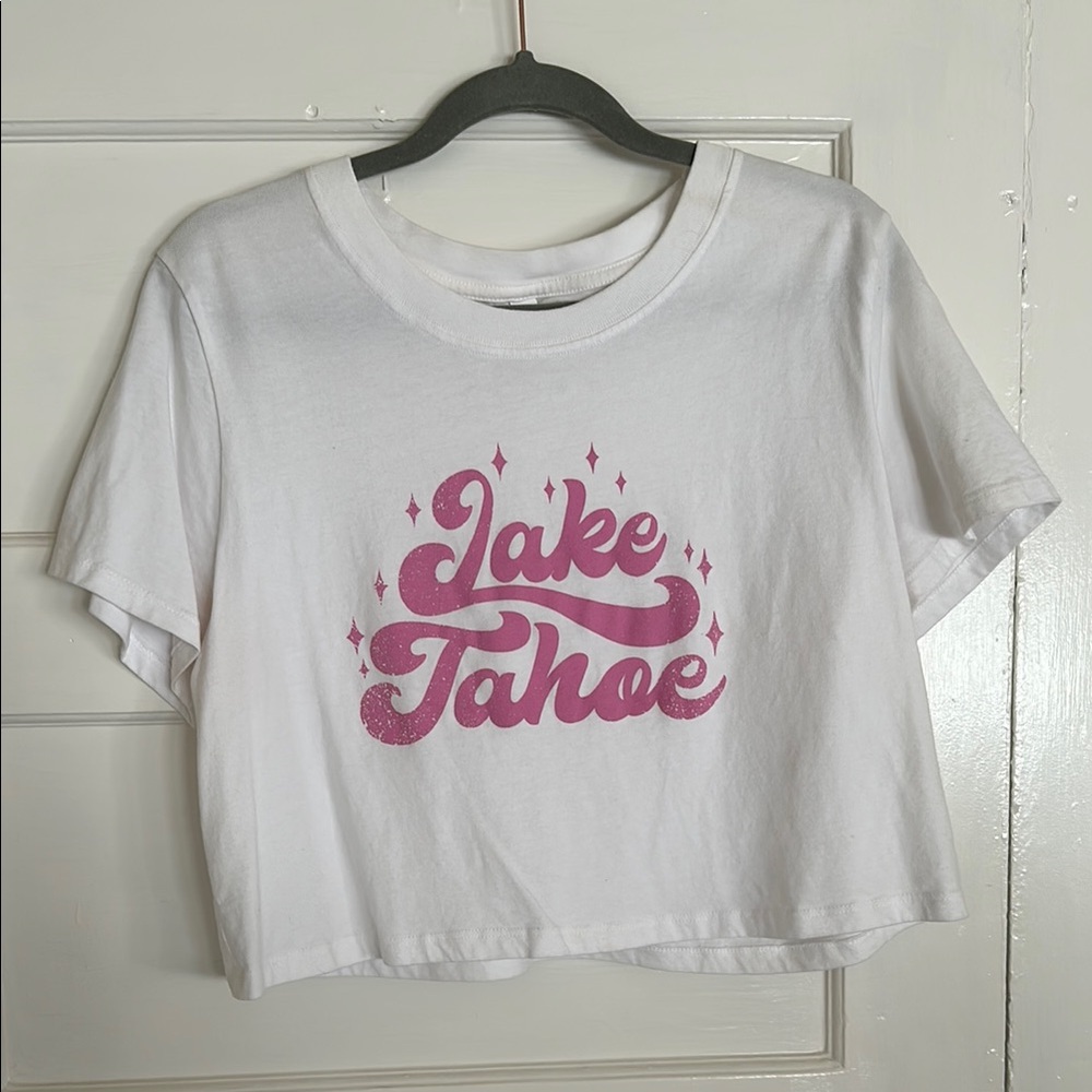 Cropped Lake Tahoe Tee